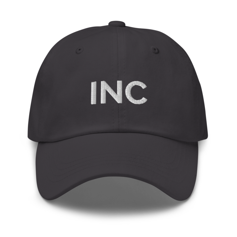 Inc Hat - Dark Grey