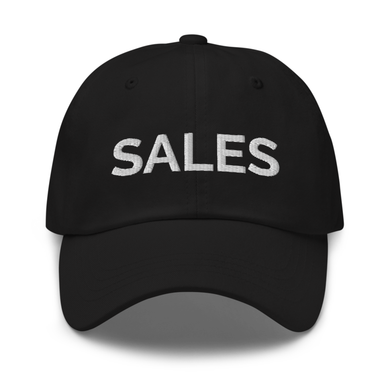 Sales Hat - Black