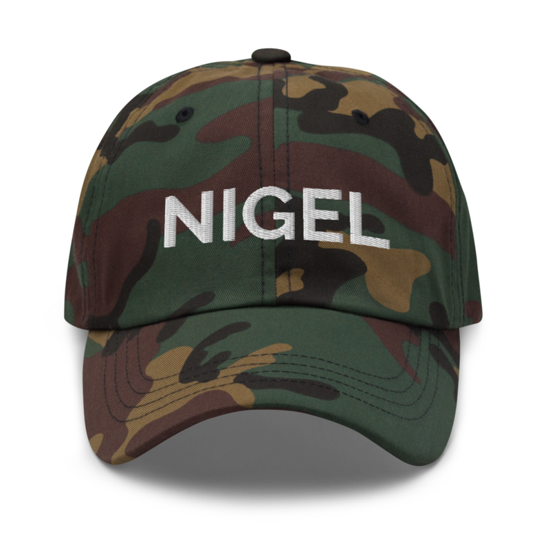 Nigel Hat - Green Camo