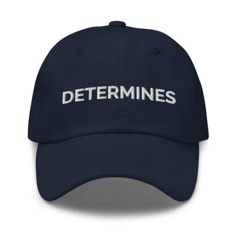 Determines Hat - Navy