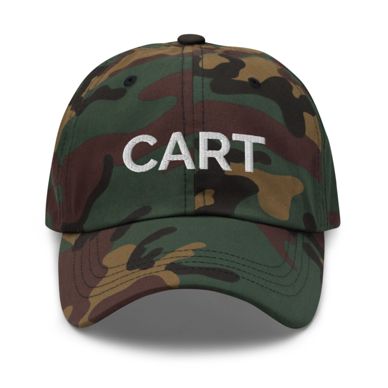 Cart Hat - Green Camo