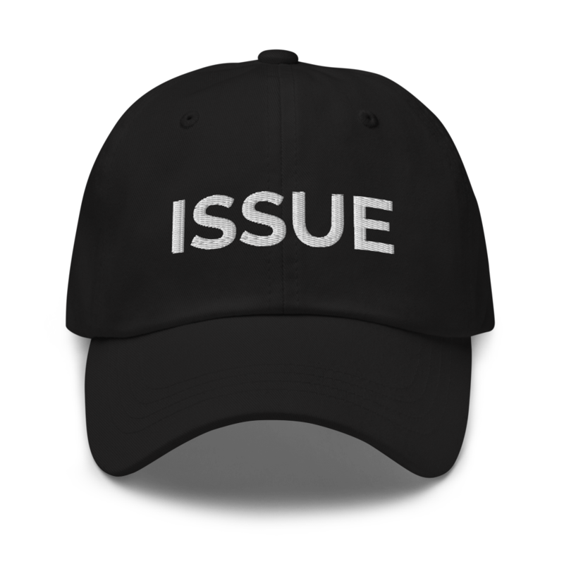 Issue Hat - Black