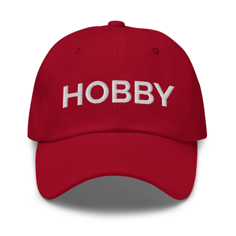 Hobby Hat - Cranberry