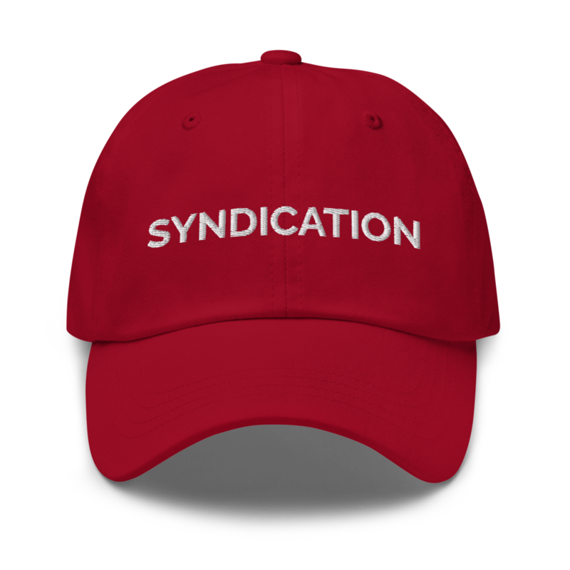 Syndication Hat - Cranberry