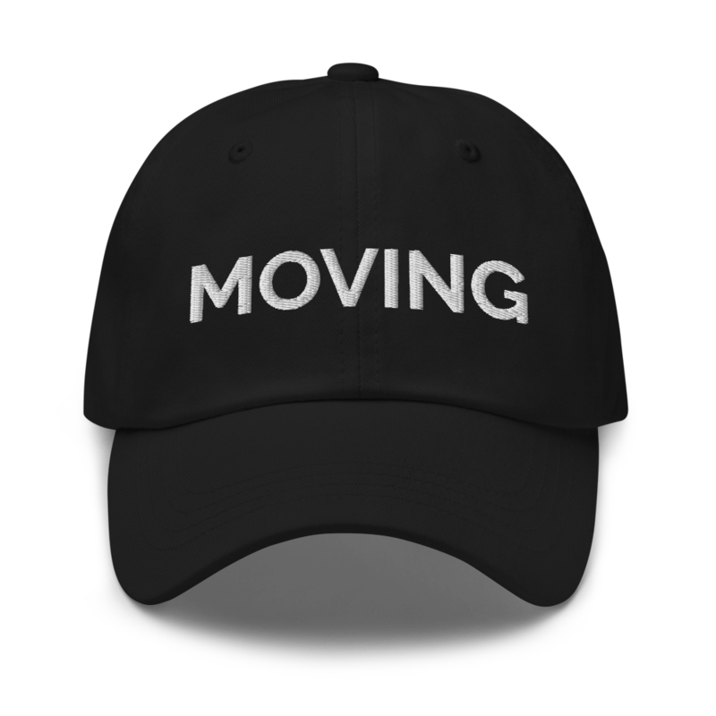 Moving Hat - Black