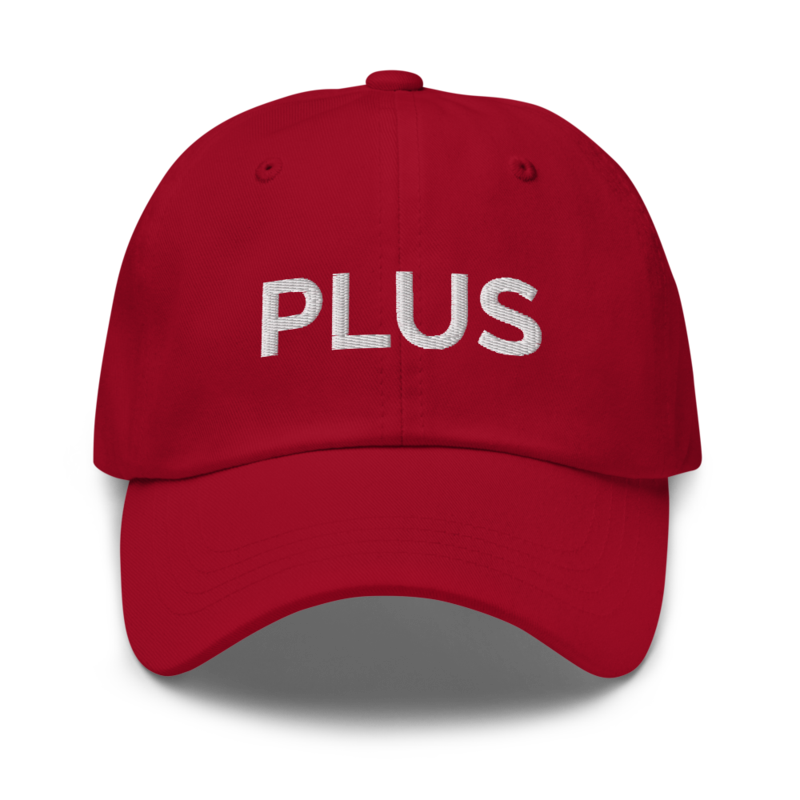 Plus Hat - Cranberry