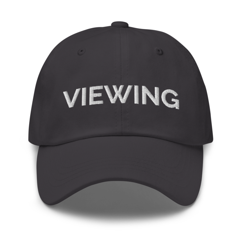 Viewing Hat - Dark Grey