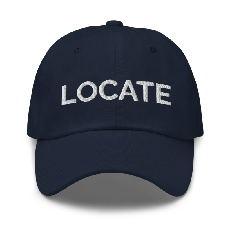 Locate Hat - Navy