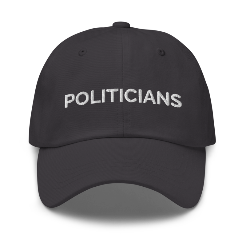 Politicians Hat - Dark Grey