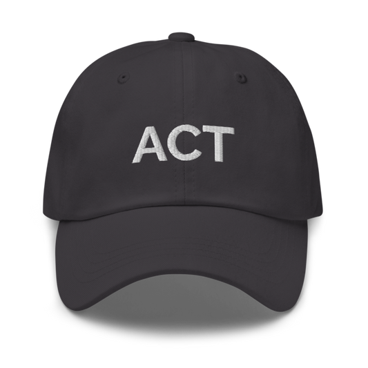 Act Hat - Dark Grey