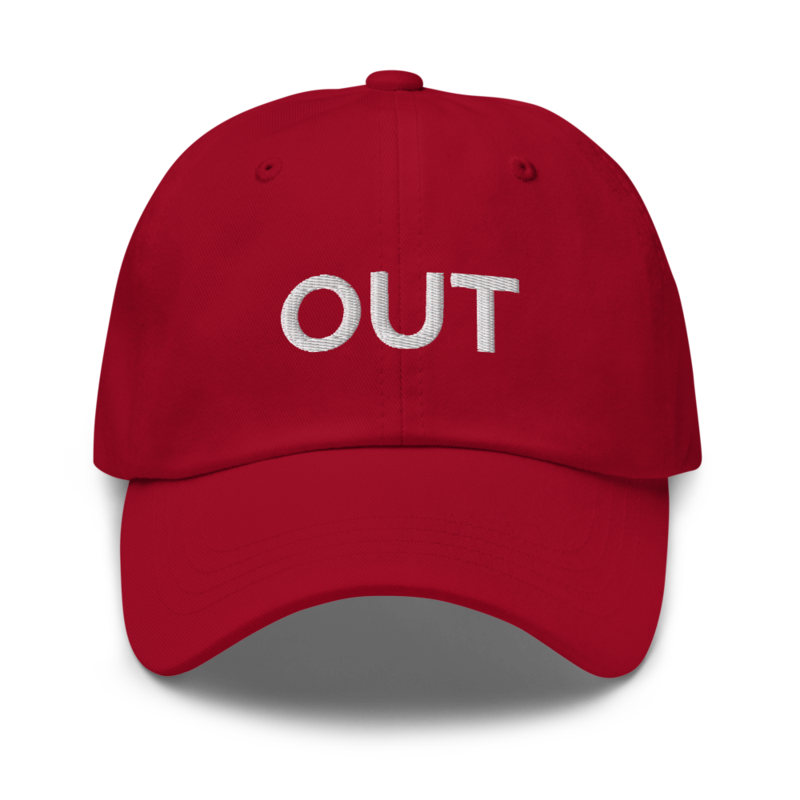 Out Hat - Cranberry