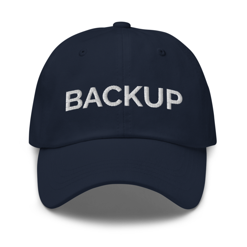 Backup Hat - Navy