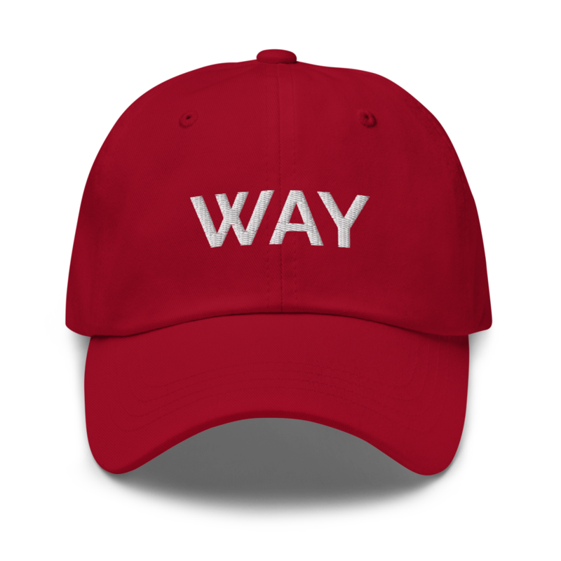 Way Hat - Cranberry