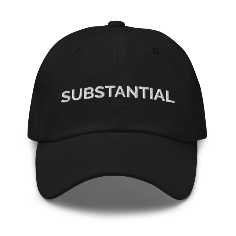 Substantial Hat - Black