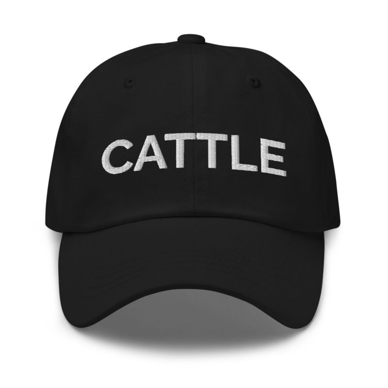 Cattle Hat - Black