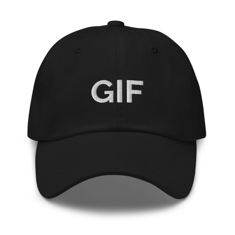 Gif Hat - Black