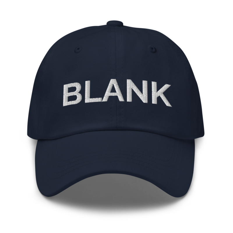 Blank Hat - Navy