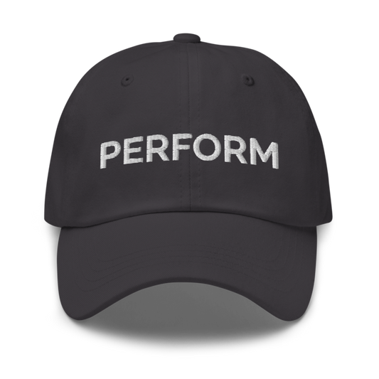 Perform Hat - Dark Grey