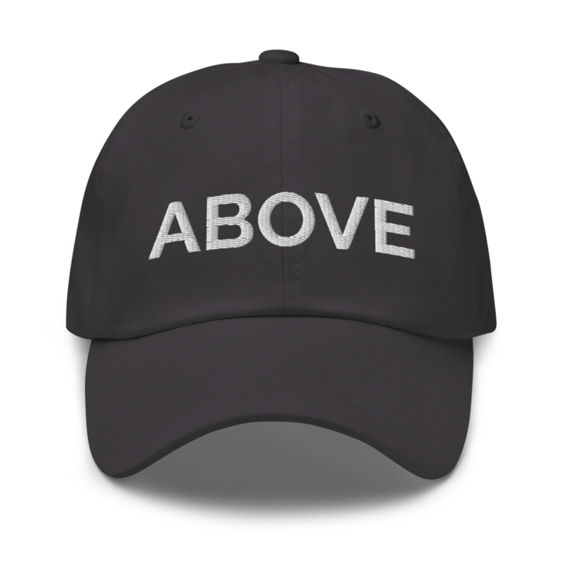 Above Hat - Dark Grey