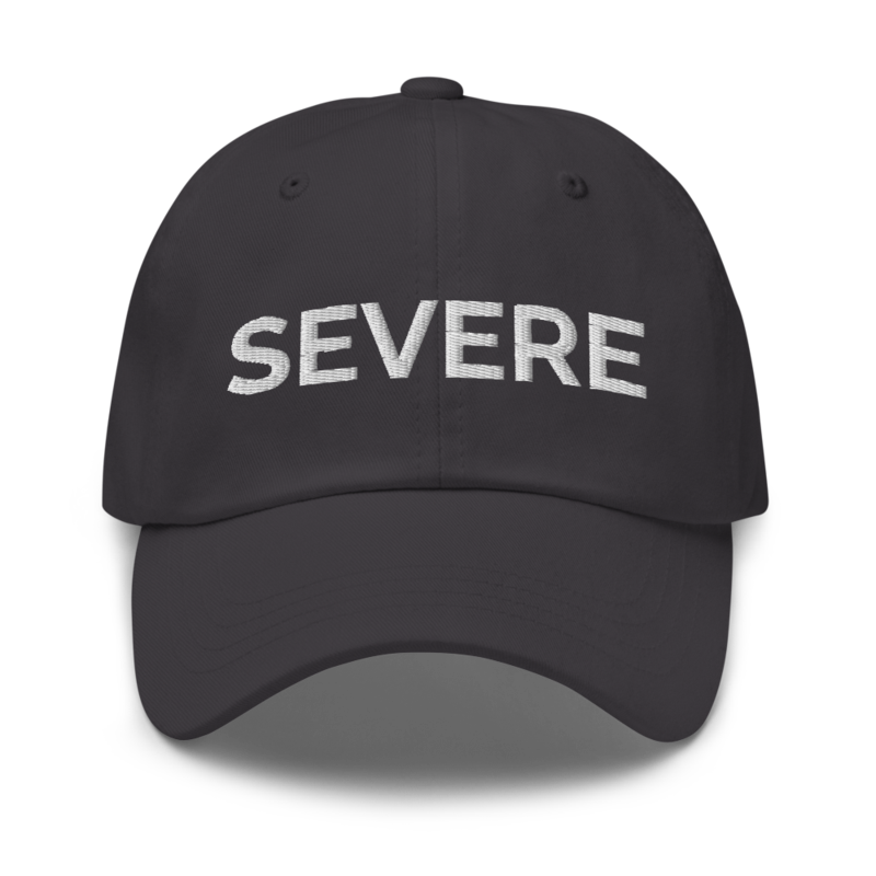 Severe Hat - Dark Grey