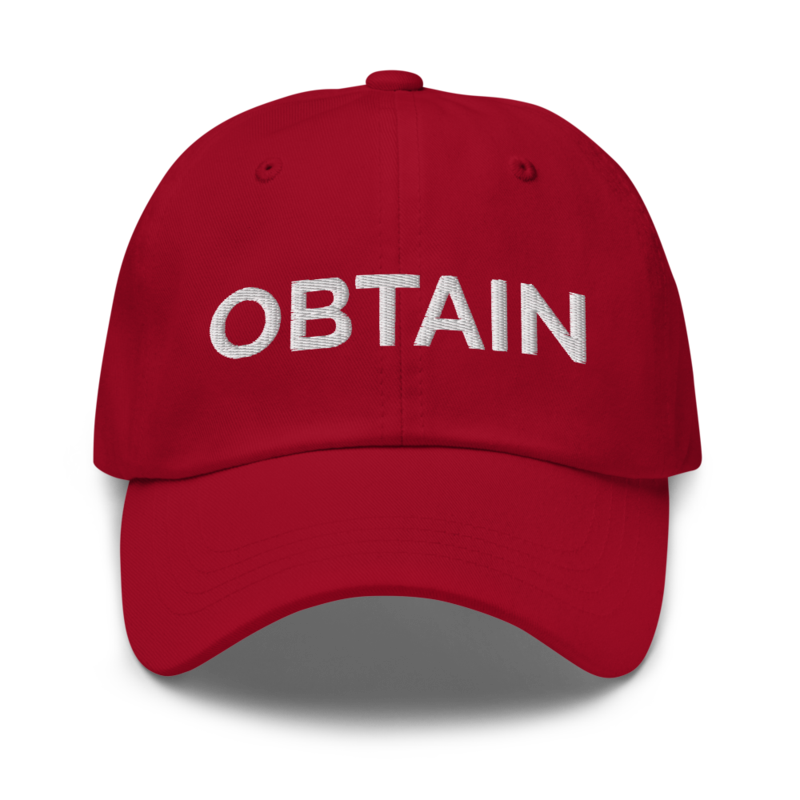 Obtain Hat - Cranberry