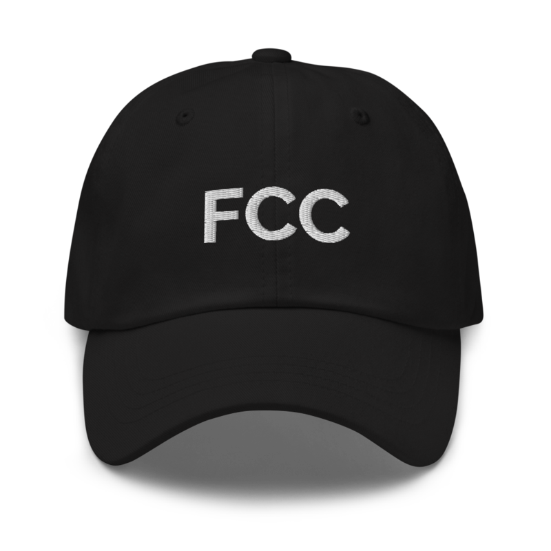Fcc Hat - Black