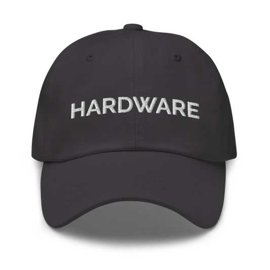 Hardware Hat - Dark Grey