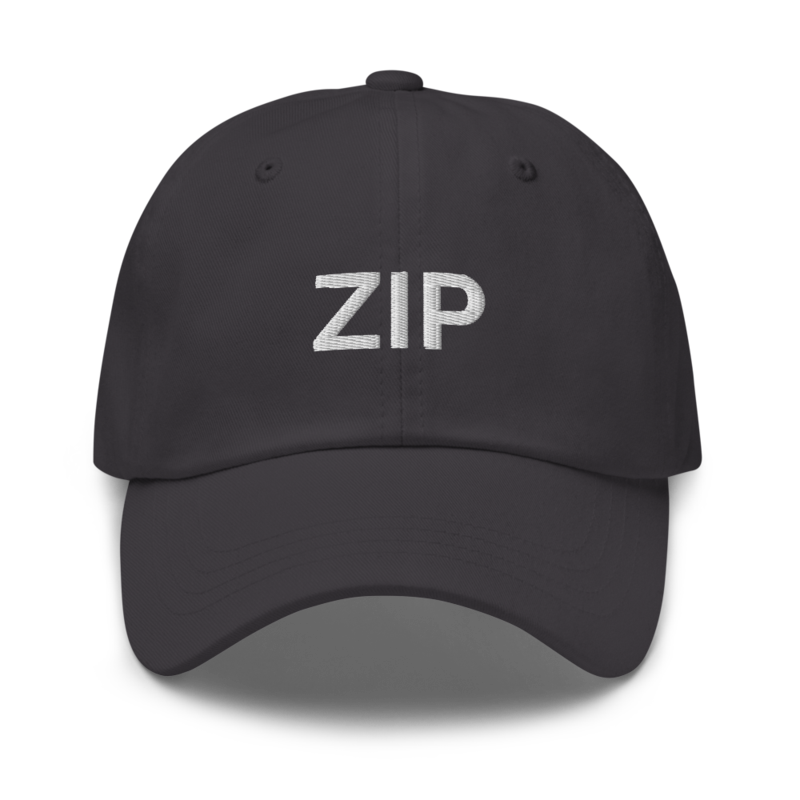 Zip Hat - Dark Grey