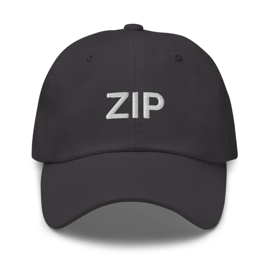 Zip Hat - Dark Grey