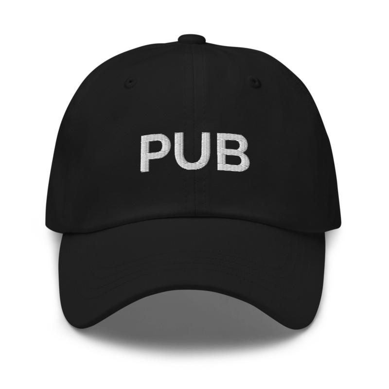 Pub Hat - Black