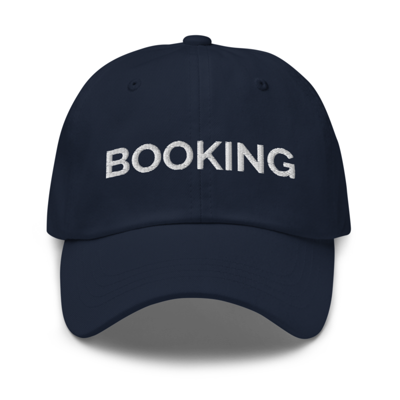 Booking Hat - Navy