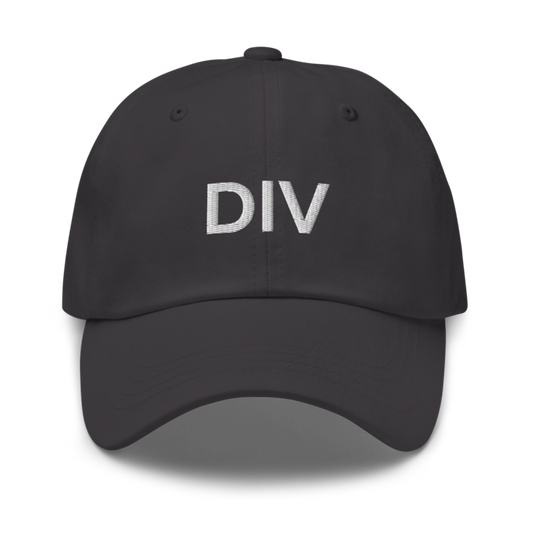Div Hat - Dark Grey
