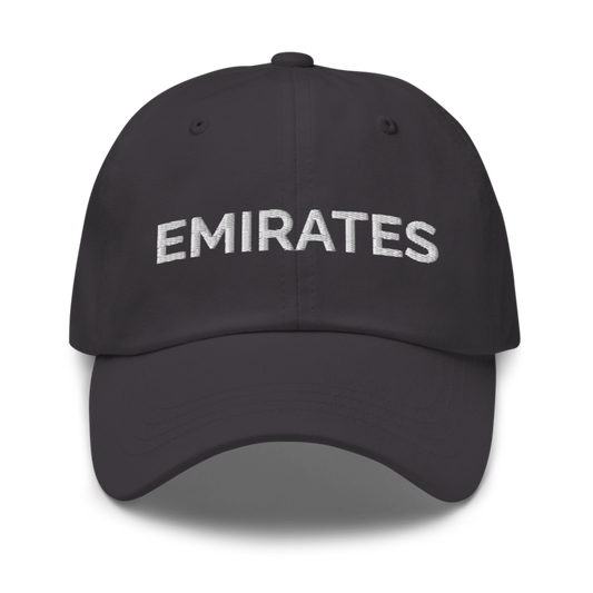 Emirates Hat - Dark Grey