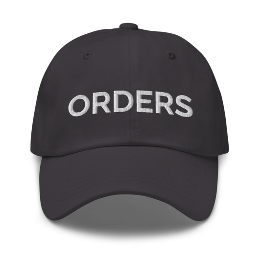 Orders Hat - Dark Grey