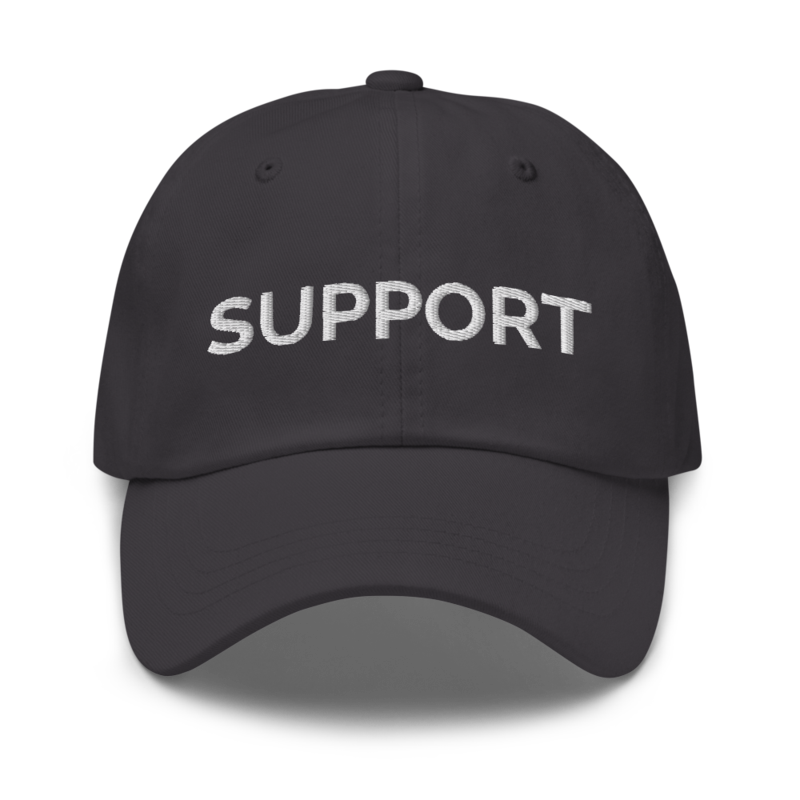 Support Hat - Dark Grey