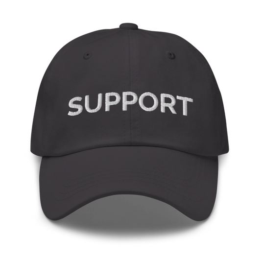 Support Hat - Dark Grey