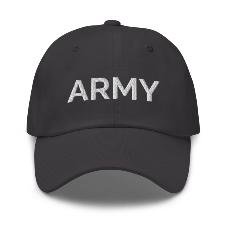 Army Hat - Dark Grey