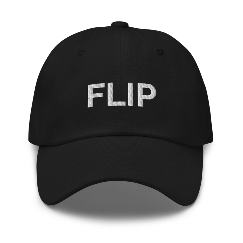 Flip Hat - Black