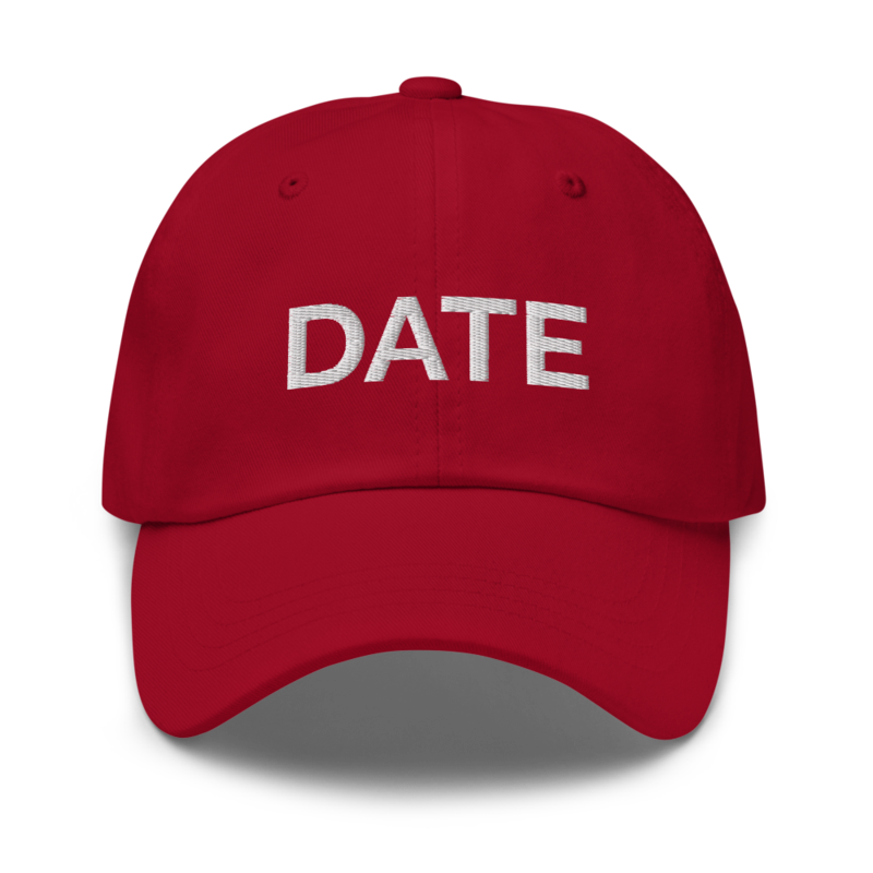 Date Hat - Cranberry