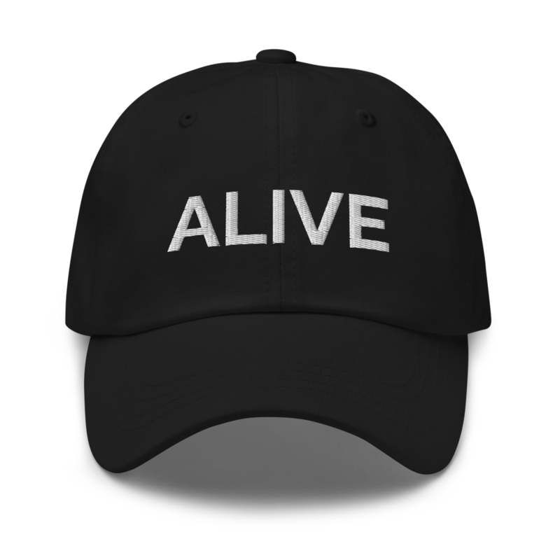 Alive Hat - Black