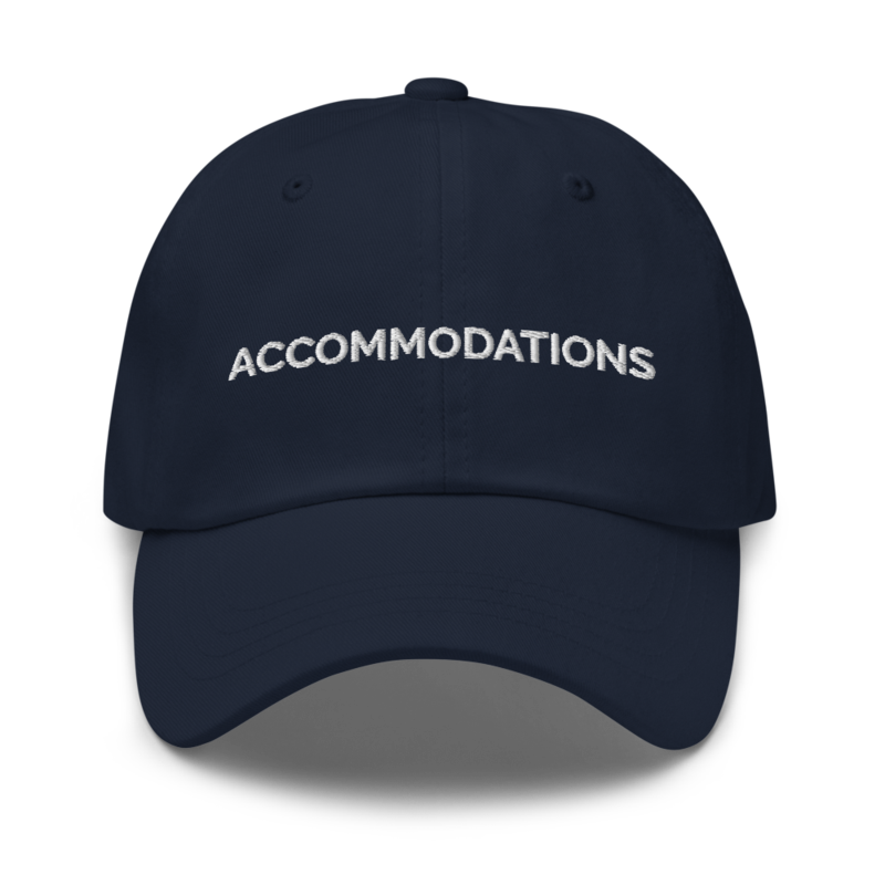 Accommodations Hat - Navy