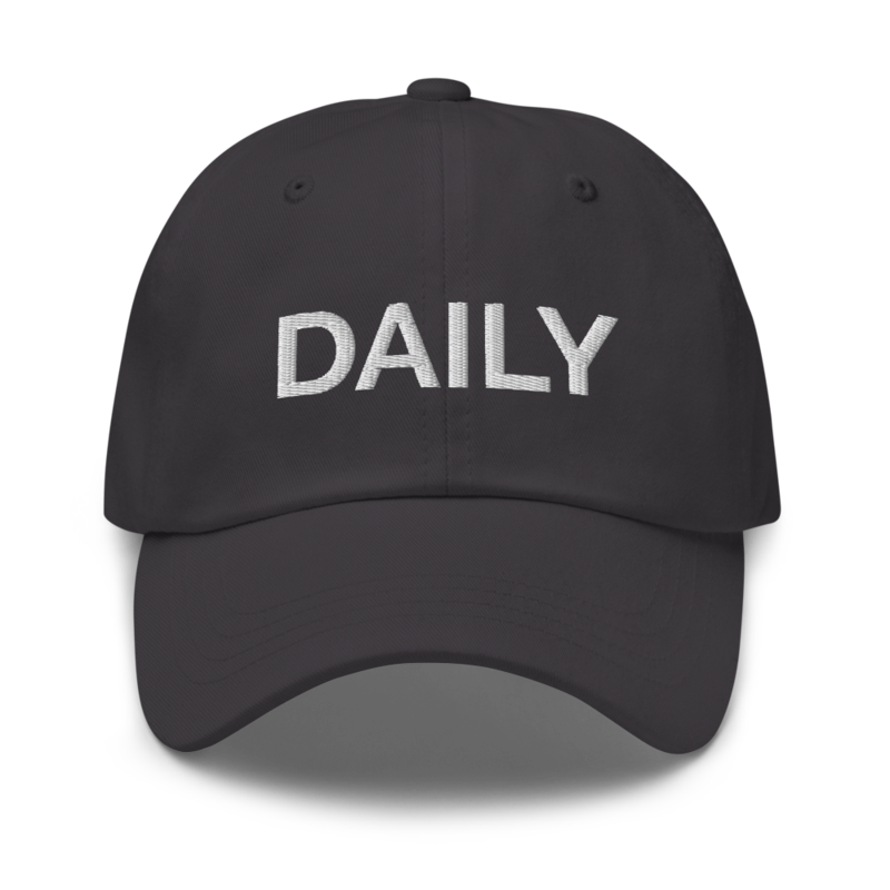 Daily Hat - Dark Grey