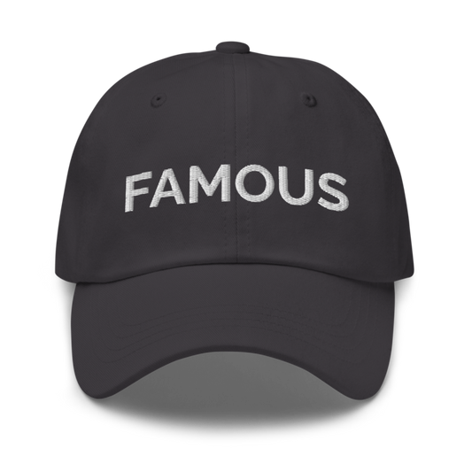 Famous Hat - Dark Grey
