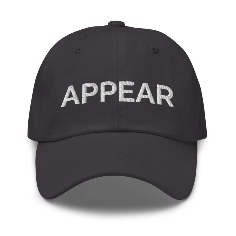 Appear Hat - Dark Grey