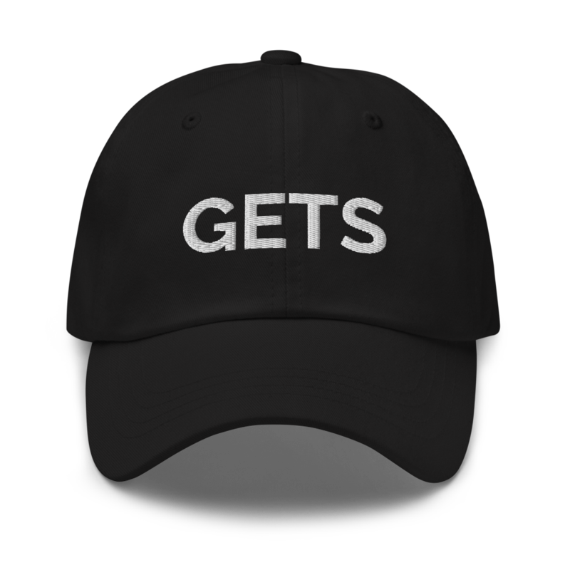 Gets Hat - Black