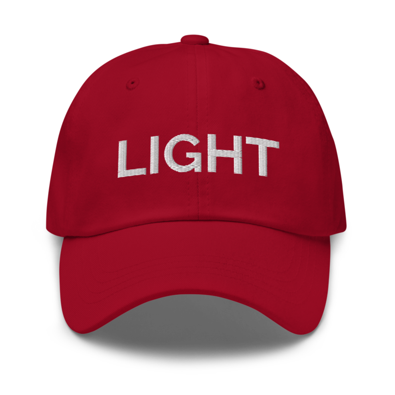 Light Hat - Cranberry