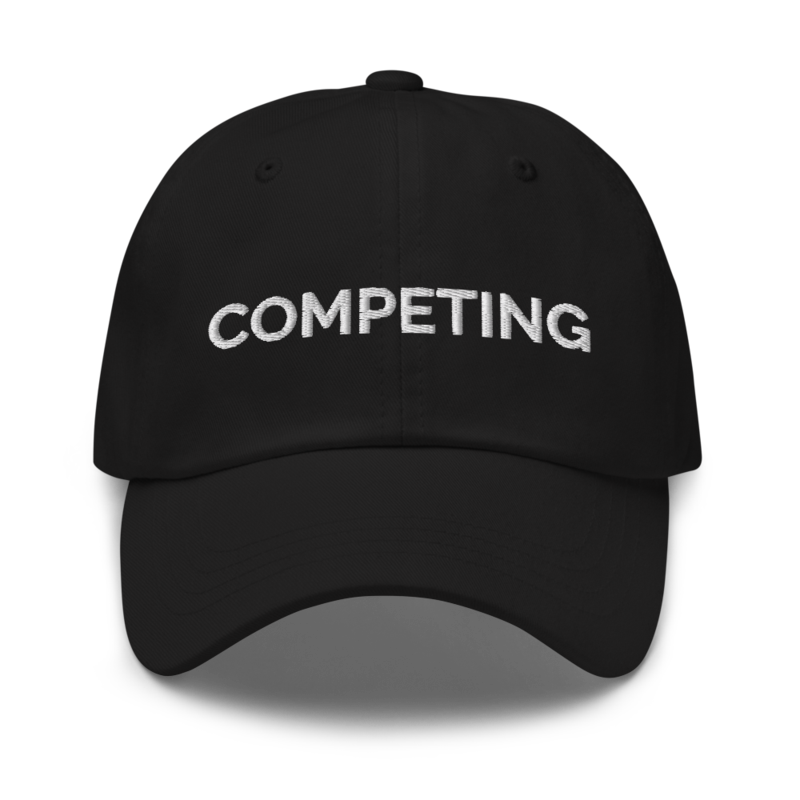 Competing Hat - Black
