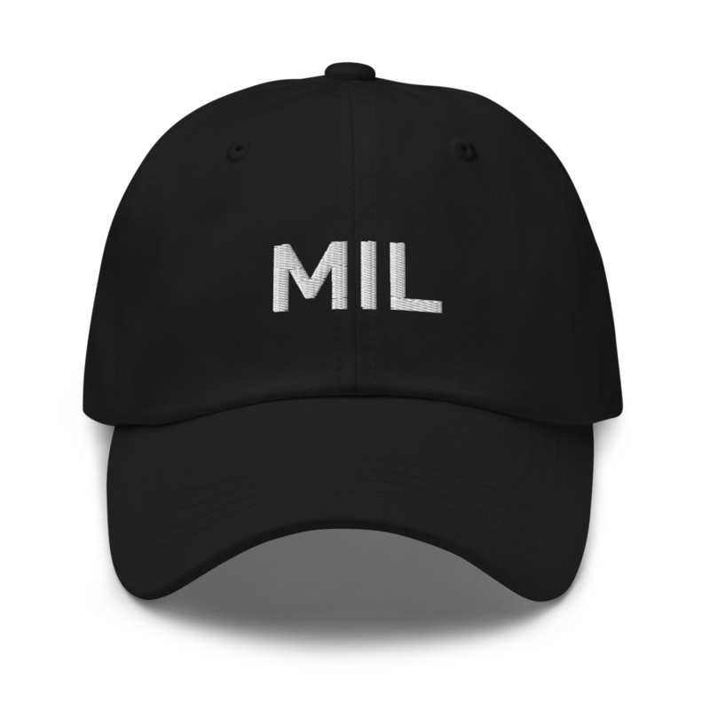 Mil Hat - Black