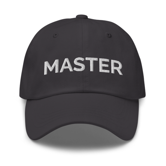 Master Hat - Dark Grey