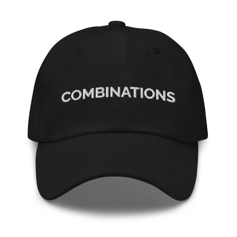 Combinations Hat - Black